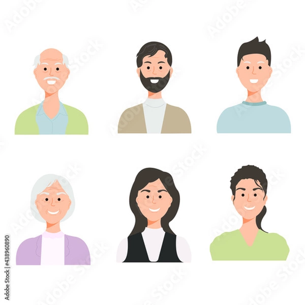 Fototapeta icons set