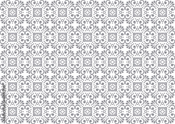 Fototapeta seamless pattern with elements