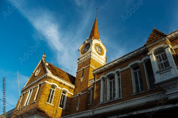 Obraz old train station 