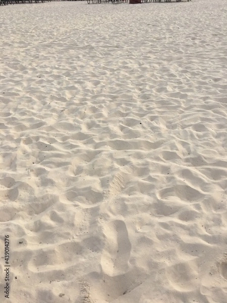 Obraz footprints on the sand