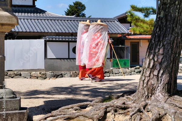 Obraz 安芸の宮島　厳島神社