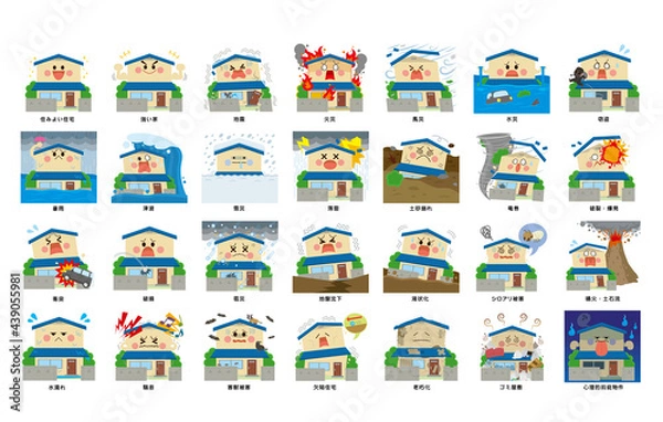 Obraz 住宅　災害　一覧