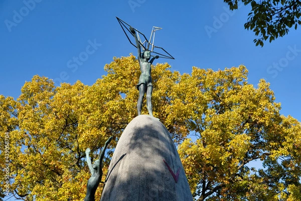 Fototapeta 原爆の子（平和記念公園）