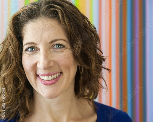 Obraz Friendly Middle Aged Woman