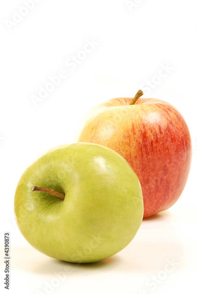 Obraz manzana verde y roja