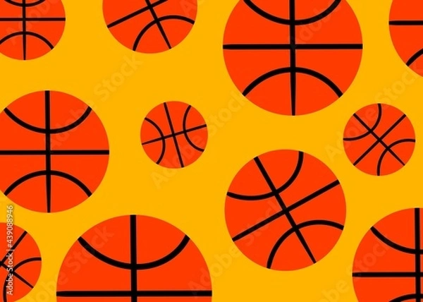 Fototapeta basketball background