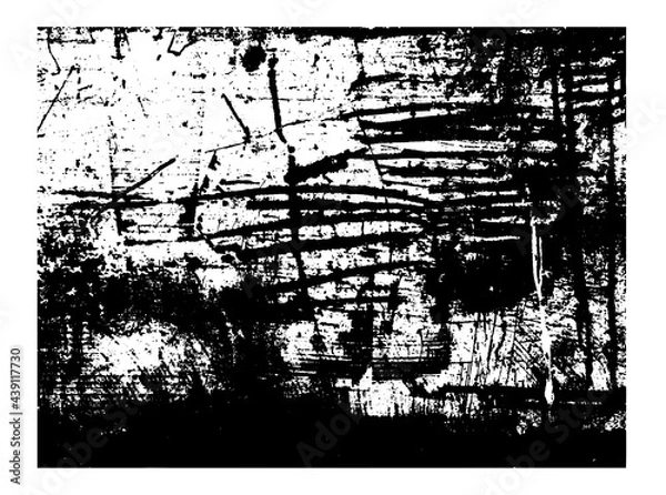 Fototapeta Old Surface Grudge Texture with Scratches