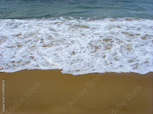 Fototapeta waves on the beach