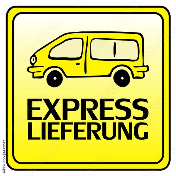 Fototapeta express-lieferung