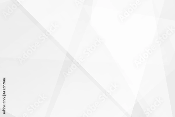 Fototapeta Abstract white and grey on light silver background modern design. Vector illustration EPS 10.