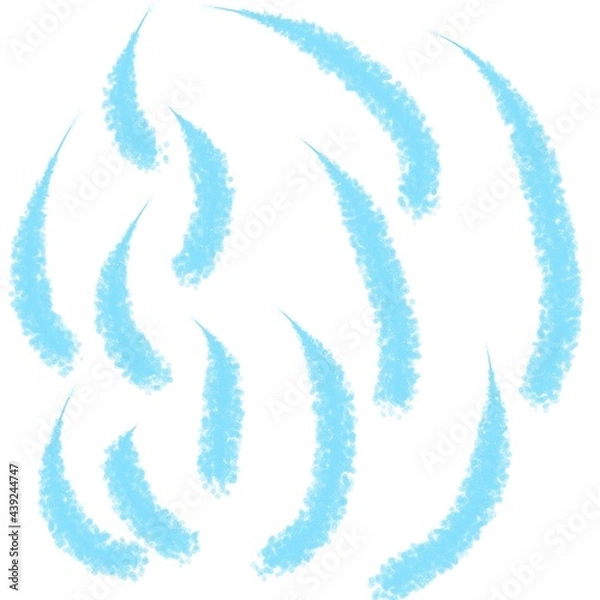 Obraz Blue lines. Background with stripes