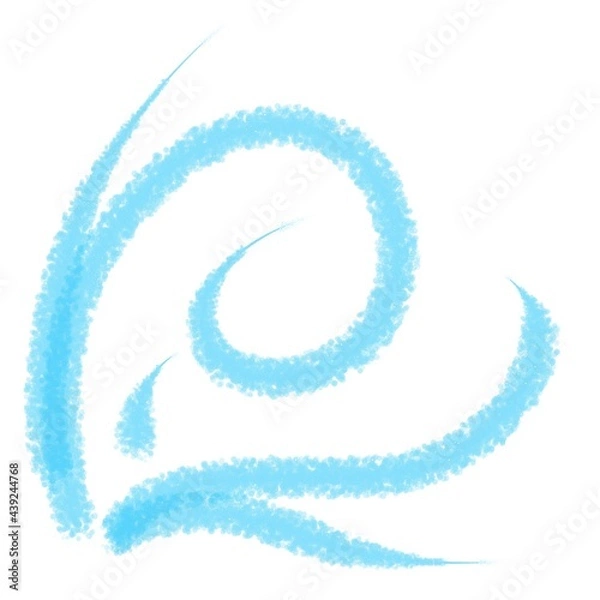 Obraz Blue lines. Background with stripes