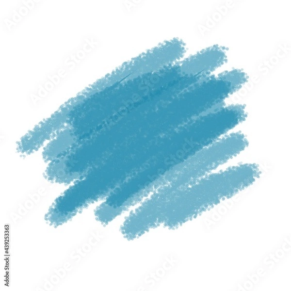 Obraz Blue spots on white background 