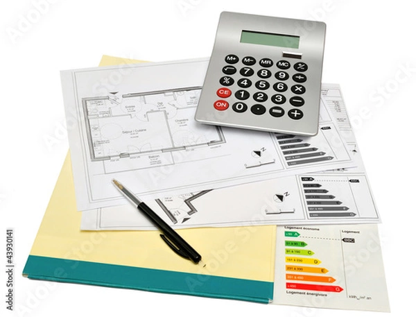 Fototapeta Logement économe (BBC)