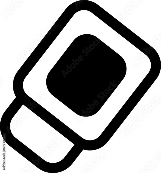 Obraz Eraser Tool Filled