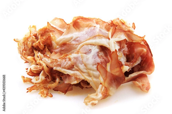 Obraz dried ham isolated