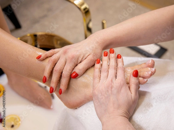 Obraz Spa treatment ,massage for feet