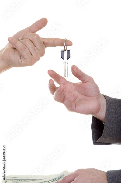 Fototapeta Realtors deal