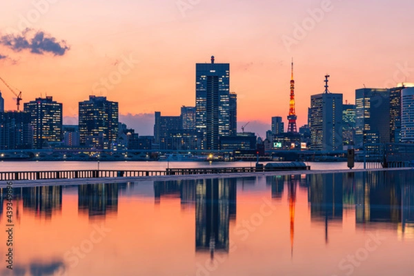 Obraz 東京ベイエリア　夕景