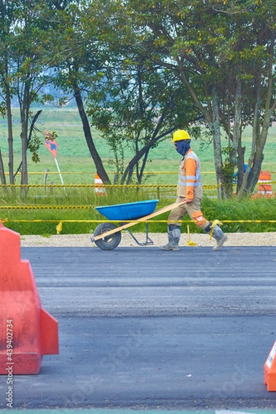 Fototapeta working man 