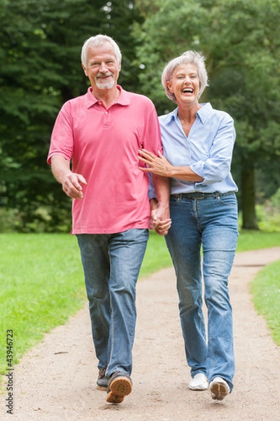 Obraz Chodzić po parku