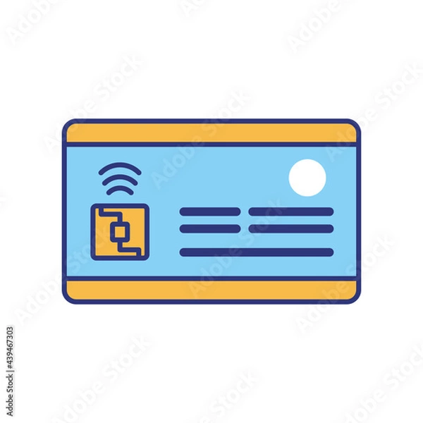 Obraz payment bank card