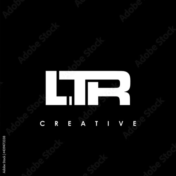 Obraz LTR Letter Initial Logo Design Template Vector Illustration