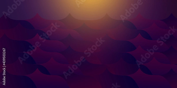 Obraz Graphic pattern abstract islamic new year background