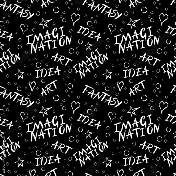 Fototapeta seamless pattern with numbers