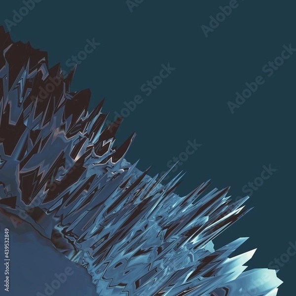 Fototapeta 3d image of a landscape