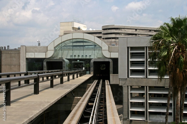 Obraz mono-rail terminal
