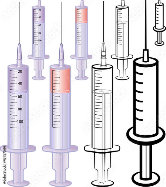 Fototapeta syringe