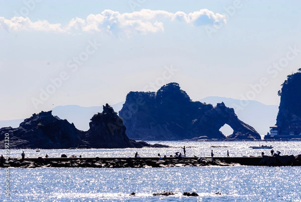 Obraz 浮島, 鋸南町, 千葉県