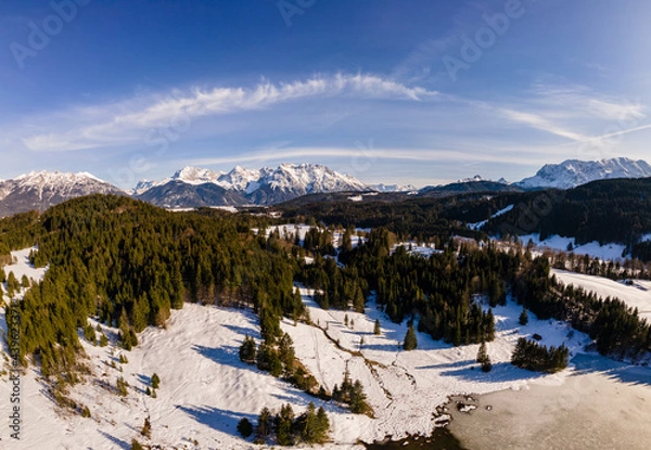 Fototapeta Panorama Geroldsee