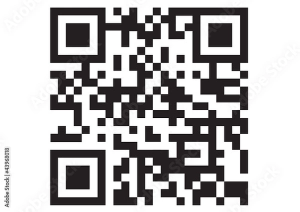 Fototapeta QR CODE