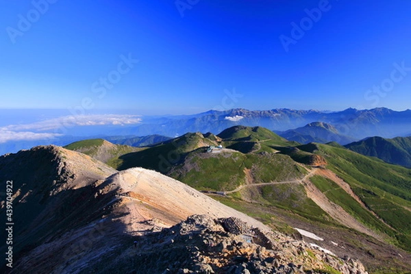 Fototapeta Mt.Norikura 乗鞍岳の朝