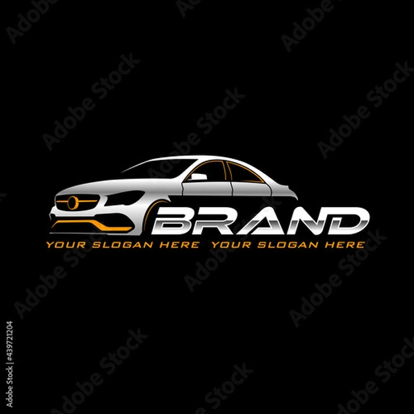 Obraz automotive logo template