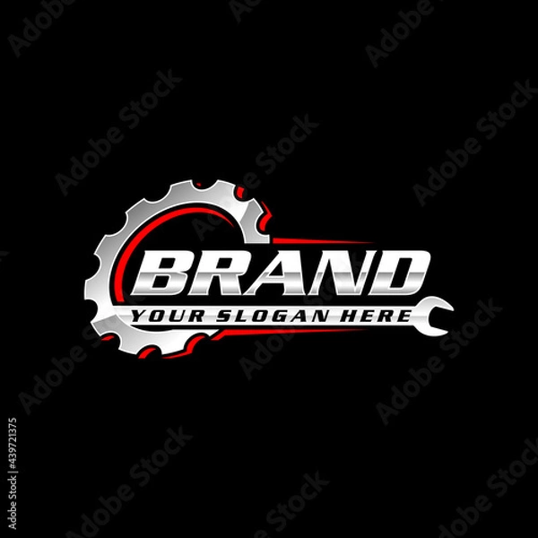 Fototapeta auto service logo template