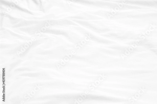 Obraz  white bedding sheets texture for background