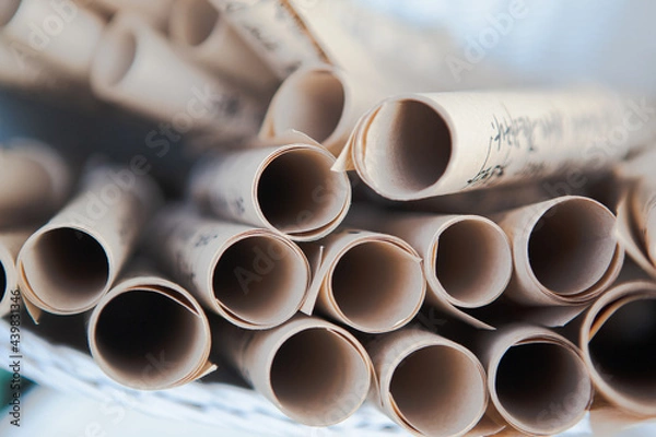 Obraz 두루마리 한지 