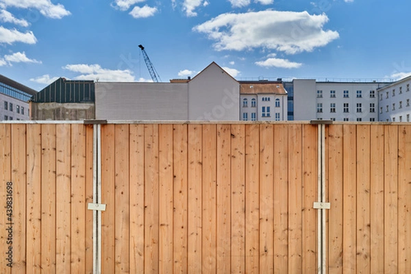 Obraz Bauzaun in Berlin