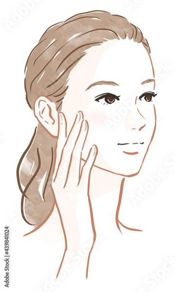 Obraz スキンケアのイメージ