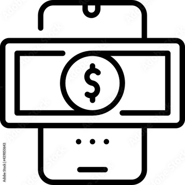 Obraz Mobile banking