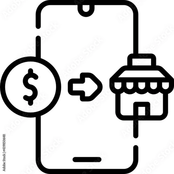 Obraz Mobile payment