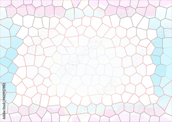 Fototapeta abstract background with hexagons