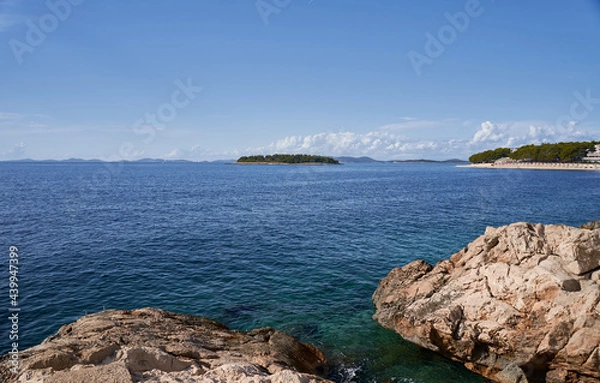 Obraz little rocks on the Adriatic coast ,seascape 