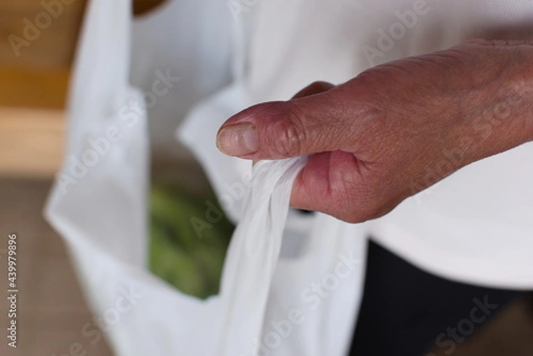 Fototapeta スーパーマーケットのレジ袋