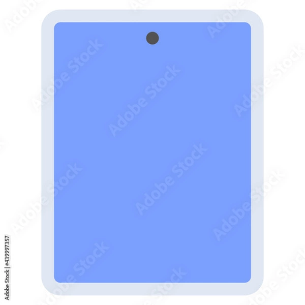 Fototapeta Flat tablet computer icon