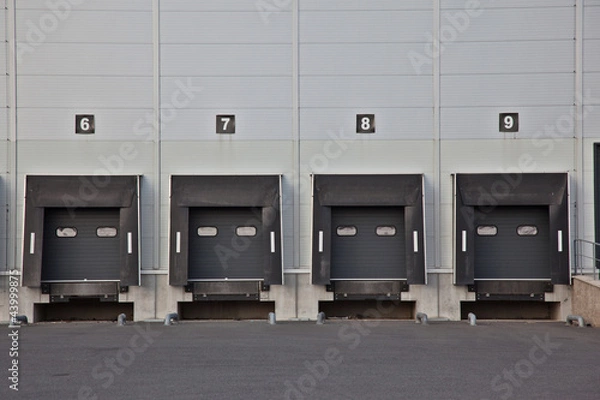 Fototapeta Logistic park