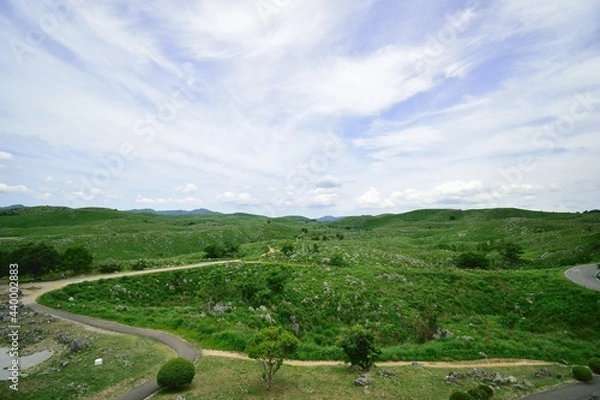 Obraz landscape with hills